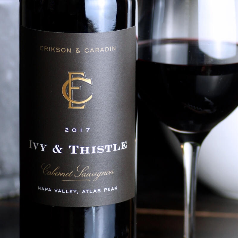 Erikson Caradin Wine Design by Plumbline Creative