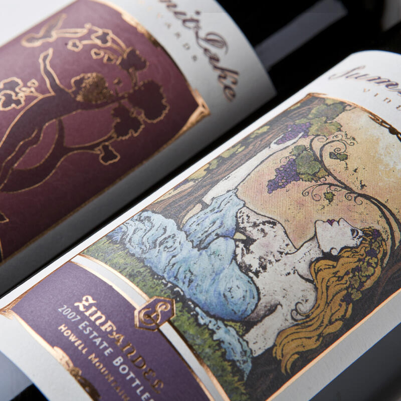 Summit Lake Wine Design by Plumbline Creative